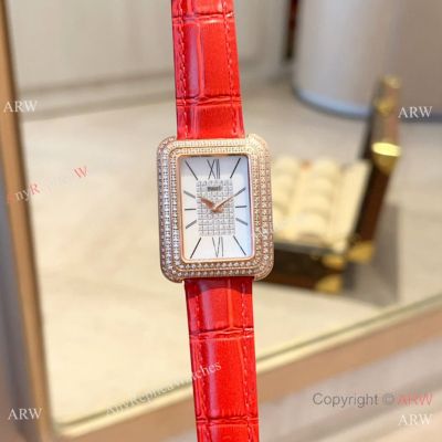 Pave Diamond Piaget Limelight Model Watches Swiss Quartz